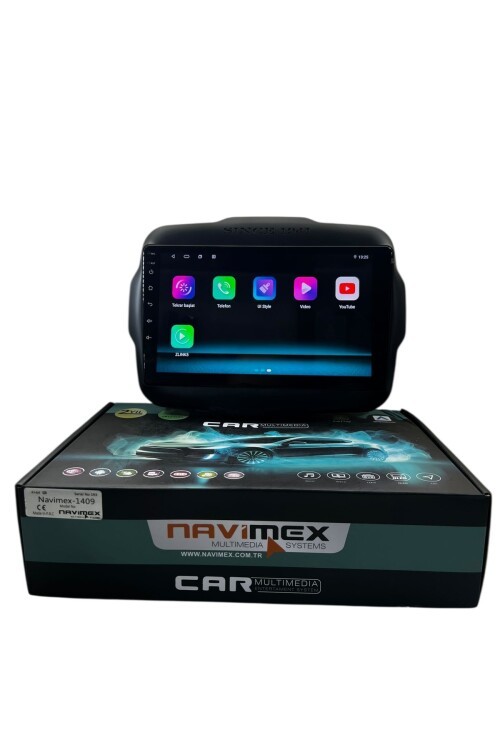 Jeep Renegade 2014-2023 NAVİMEX SAMSUNG İŞLEMCİLİ 4-64 PROFESYONEL OEM MULTİMEDİA