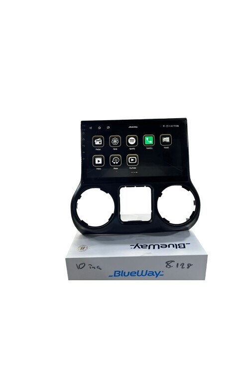 JEEP WRANGLER - RUBICON BLUEWAY 8-128 TAM PROFESYONEL OEM MULTİMEDİA