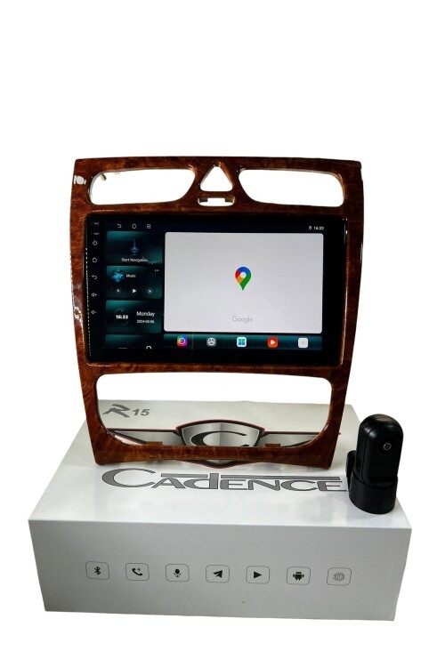 Mercedes C Class 2002-2004 CADENCE R15 (DVR KAYIT CİHAZLI) PRO OEM MULTİMEDİA