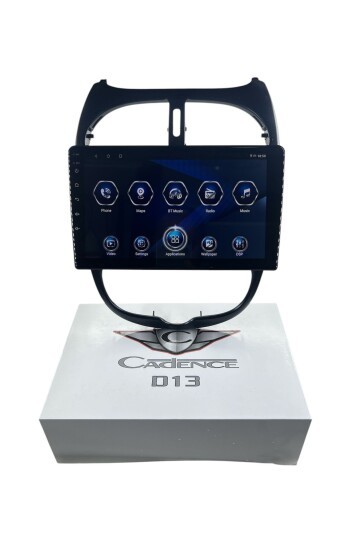 PEUGEOT 206 2006-2011 CADENCE D13 YENİ SERİ İŞLEMCİLİ PRO OEM MULTİMEDİA