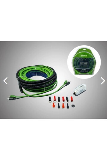 For-X 8ga Ofc Bakır Amfi Kablo Seti – Bakır Profesyonel Anfi Kablosu Seti 8ga