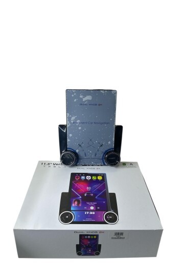 FOR-X DUAL KNOB 2K TESLA EKRAN TÜM 9 VE 10 İNÇ ÇERÇEVELERE UYUMLU PROFESYONEL MULTİMEDİA