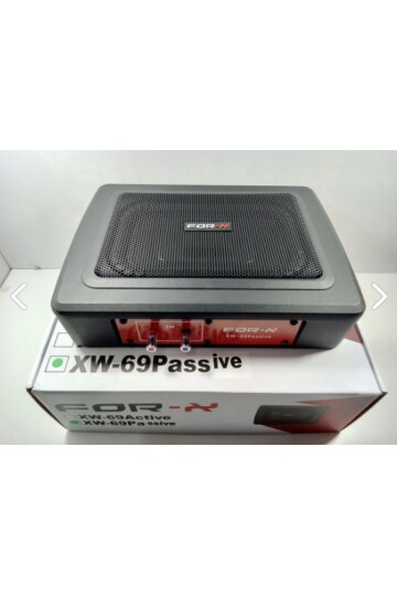 For-X Koltuk Altı Bass – For-x XW-69 Koltuk Altı Subwoofer (Kendinden Amfili)