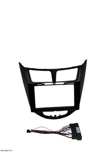 HYUNDAİ ACCENT BLUE SİYAH 2011-2013 9 Multimedya Çerçevesi (Yüksek kalite)