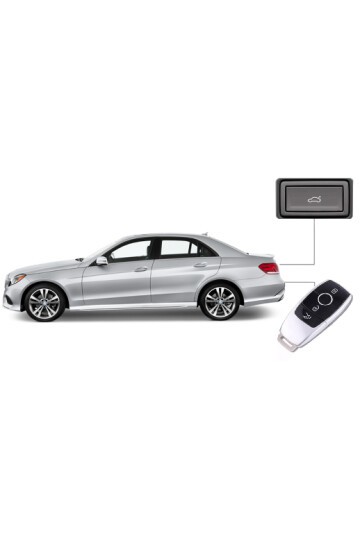 Mercedes E Serisi Elektrikli Bagaj Sistemi 2016