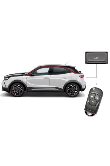 Opel Mokka Elektrikli Bagaj Sistemi (2021+)