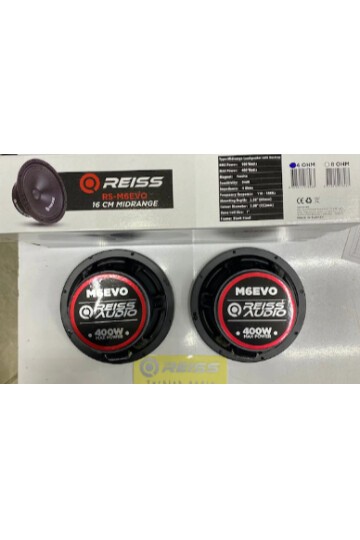 Reıss Audıo Rs-M6Evo 16Cm Midrange 400Wat 100Rms İki Adet
