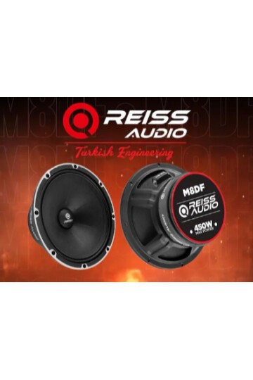 Reiss Audıo Rs-m8df 20cm Midrange 450wat 200rms İki Adet