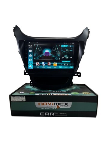 Hyundai Elentra 2014-2016 NAVİMEX 6-128 (FANLI) PROFESYONEL OEM MULTİMEDİA