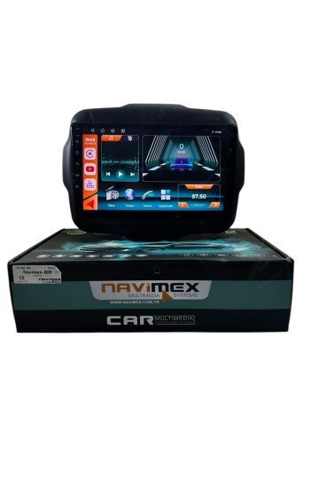 Jeep Renegade 2014-2023 NAVİMEX 8-128 (FANLI) PROFESYONEL OEM MULTİMEDİA