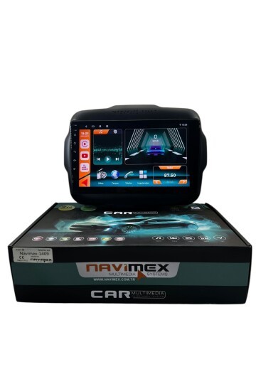 Jeep Renegade 2014-2023 NAVİMEX SAMSUNG İŞLEMCİLİ 4-64 PROFESYONEL OEM MULTİMEDİA