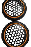 16 CM AMBER NEON LEDLİ HOPARLÖR KAPAĞI 2 ADET