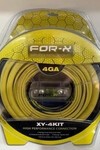 Forx 4 Ga Profesyonel Seri Kalın Oto Amfi Kablo Seti
