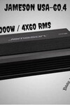 Jameson Usa-60.4 4 Kanal 4000w Oto Amfi 4x60rms Bass Kontrol Hediyeli
